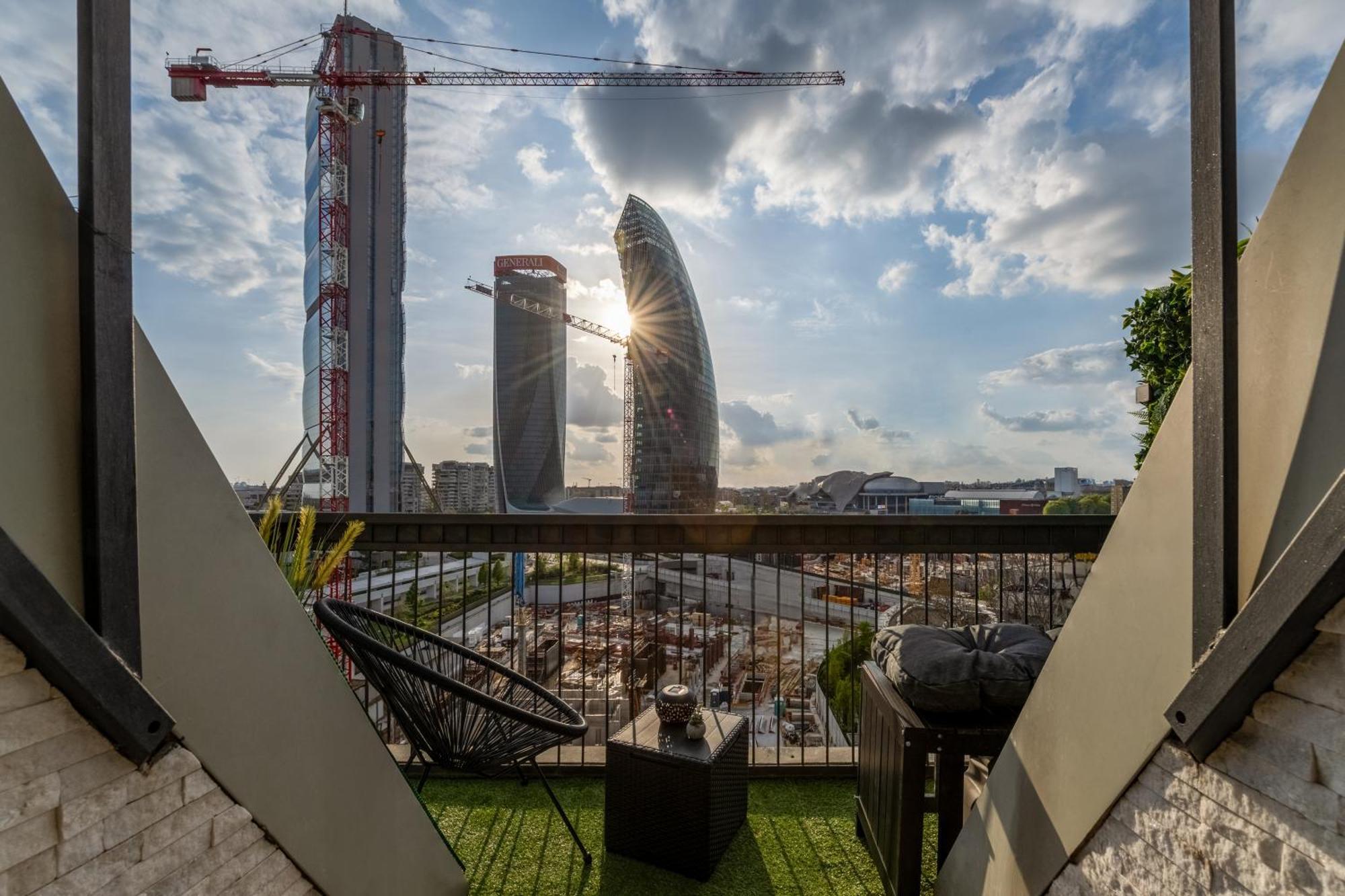 Luxury Skyview Suite - Citylife Apartment - Mico Mailand Exterior foto